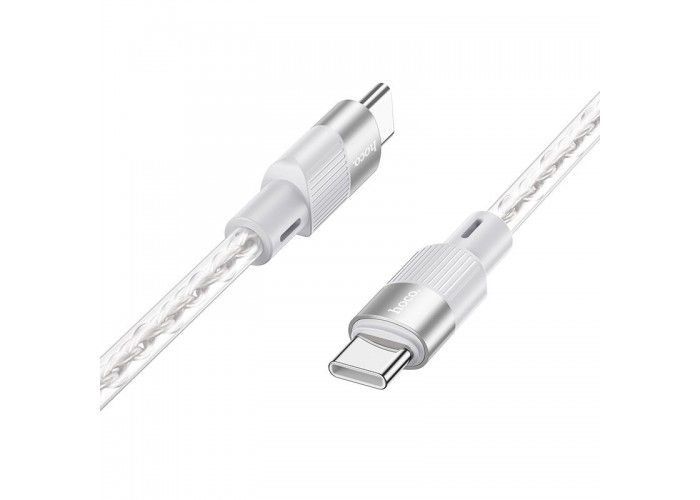 Дата кабель Hoco X99 Crystal Junction Type-C to Type-C 60W (1m)