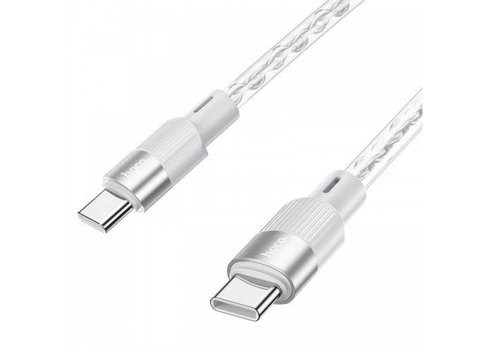 Дата кабель Hoco X99 Crystal Junction Type-C to Type-C 60W (1m)