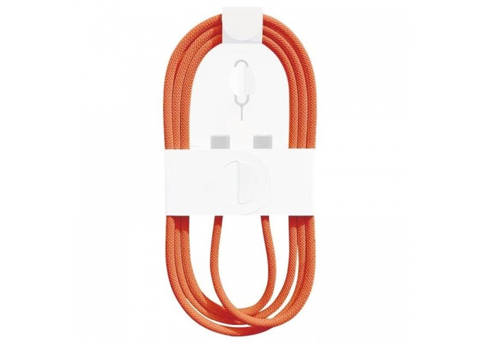 Дата кабель USB-C to USB-C FineWoven iP17 for Apple (AAA) (1m) (box)