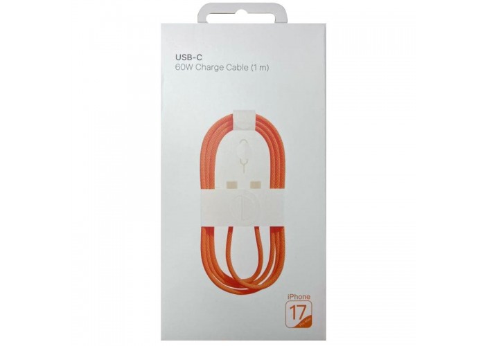 Дата кабель USB-C to USB-C FineWoven iP17 for Apple (AAA) (1m) (box)