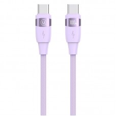 Дата кабель Usams US-SJ633 U85 Type-C to Type-C 100W (2m)  Purple - 00000078321_1