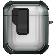 Футляр протиударний Locking Button для навушників Airpods 1/2  Apple Green - 00000079155_4