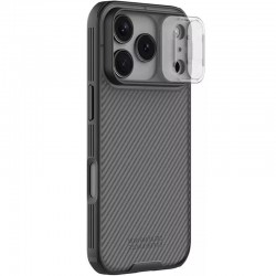 Карбонова накладка Nillkin CamShield Pro для Apple iPhone 17 Pro (6.3")  Transparent black - 00000080575_3