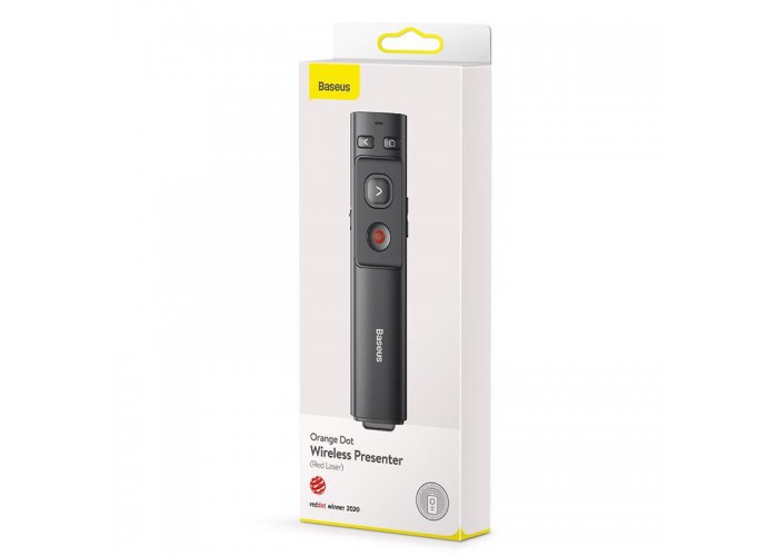 Лазерна указка Baseus Orange Dot Wireless Presenter (Red Laser) (ACFYB-0)