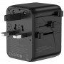 Мережевий універсальний перехідник WIWU UA010 Warrior GaN 45W + 2USB-A/3C