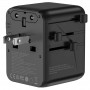 Мережевий універсальний перехідник WIWU UA010 Warrior GaN 45W + 2USB-A/3C