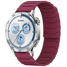 Ремінець Dual-color Magnetic для Smart Watch 22mm  Wine red - 00000077072_12