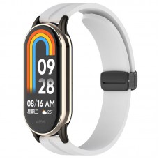 Ремінець Line Magnetic для Xiaomi Mi Band 9/8/10  Сірий / Gray - 00000077060_4