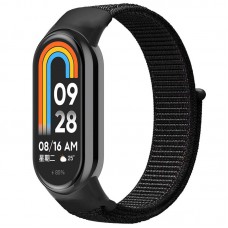 Ремінець Nylon New для Xiaomi Mi Band 8/9/10  Black - 00000077679_1