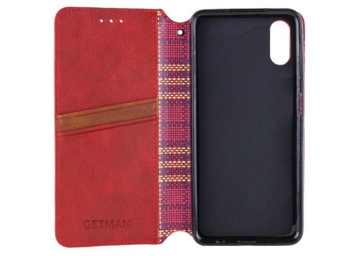 Шкіряний чохол-книжка GETMAN Cubic (PU) для Apple iPhone XR (6.1