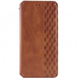 Шкіряний чохол-книжка GETMAN Cubic (PU) для Xiaomi Poco X6 / Note 13 Pro 5G  Коричневий - 00000070432_2
