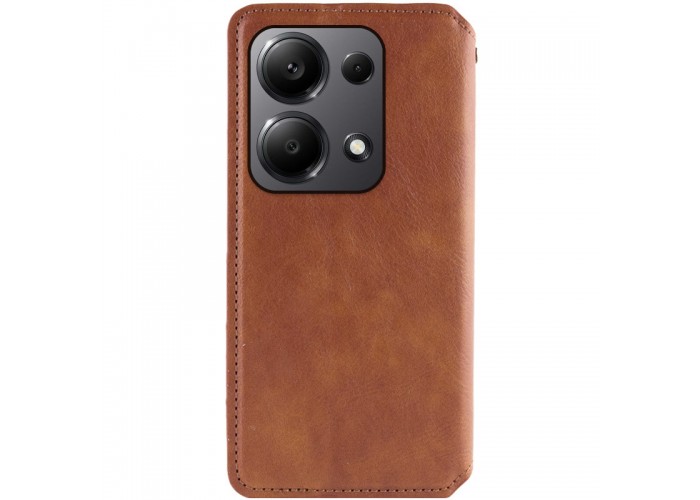 Шкіряний чохол-книжка GETMAN Cubic (PU) для Xiaomi Poco X6 / Note 13 Pro 5G