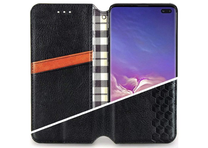 Шкіряний чохол-книжка GETMAN Cubic (PU) для Xiaomi Redmi 10