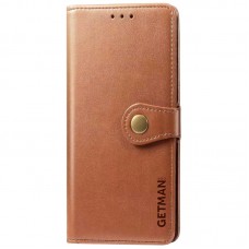 Шкіряний чохол-книжка GETMAN Gallant (PU) для Samsung Galaxy A25 5G  Коричневий - 00000069276_2