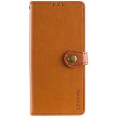 Шкіряний чохол-книжка GETMAN Gallant (PU) для Samsung Galaxy S24 Ultra  Коричневий - 00000068151_2