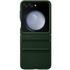 Шкіряний чохол Leather Case (AAA) для Samsung Galaxy Z Flip5  Green - 00000073289_4