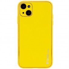 Шкіряний чохол Xshield для Apple iPhone 14 Plus (6.7")  Жовтий / Yellow - 00000057269_2