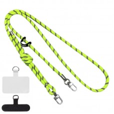 Шнурок із двома кріпленнями (8 мм) 150 см  Neon Green - 00000077800_5
