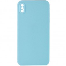 Силіконовий чохол Candy Full Camera для Apple iPhone XS Max (6.5")  Бірюзовий / Turquoise - 00000043693_3