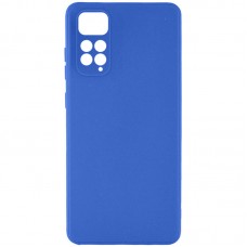 Силіконовий чохол Candy Full Camera для Xiaomi Redmi Note 11 (Global) / Note 11S  Синій / Dark Blue - 00000065220_20