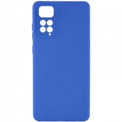 Силіконовий чохол Candy Full Camera для Xiaomi Redmi Note 11 (Global) / Note 11S  Синій / Dark Blue - 00000065220_20