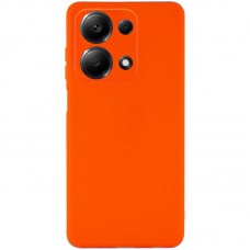 Силіконовий чохол Candy Full Camera для Xiaomi Redmi Note 13 4G  Помаранчевий / Orange - 00000071258_12