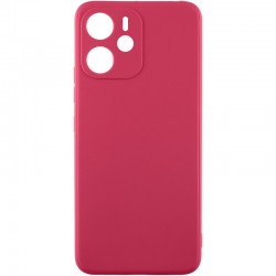 Силіконовий чохол Candy Full Camera для Xiaomi Redmi Note 14 4G (Europe version)  Бордовий / Burgundy - 00000083438_1