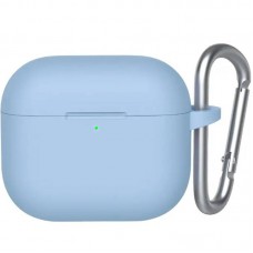 Силіконовий футляр BlueO Liquid silicone для навушників Airpods 4  Sky Blue - 00000086660_4