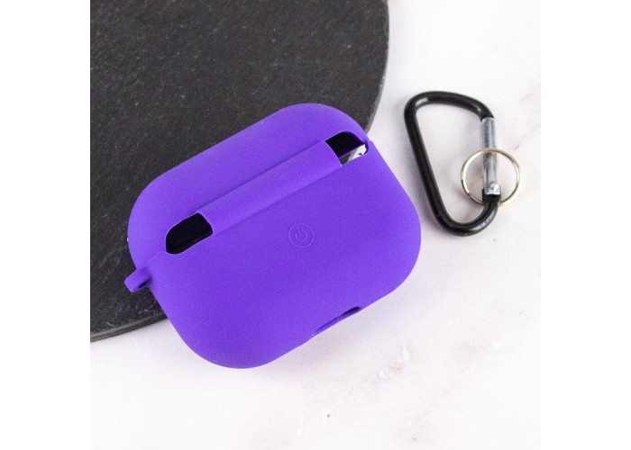 Силіконовий футляр з мікрофіброю для навушників Airpods Pro 3