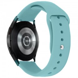 Силіконовий ремінець Sport для Smart Watch 22mm  Бірюзовий / Turquoise - 00000068672_35