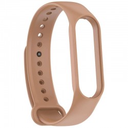 Силіконовий ремінець для Xiaomi Mi Band 3/4  Коричневий / Light Brown - 00000025252_76
