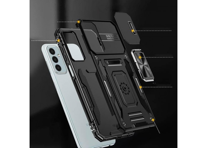 Ударостійкий чохол Camshield Army Ring для Samsung Galaxy S25 FE