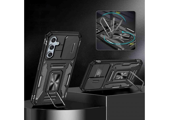 Ударостійкий чохол Camshield Army Ring для Samsung Galaxy S25 FE