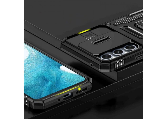 Ударостійкий чохол Camshield Army Ring для Samsung Galaxy S25 FE