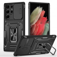 Ударостійкий чохол Camshield Army Ring для Samsung Galaxy S25 Ultra  Чорний / Black - 00000076335_6
