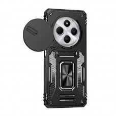 Ударостійкий чохол Camshield Army Ring для Xiaomi Redmi 14C / A4 / Poco C75  Чорний / Black - 00000076081_6