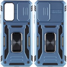 Ударостійкий чохол Camshield Army Ring для Xiaomi Redmi Note 11 (Global) / Note 11S / Note 12S  Блакитний / Light Blue - 00000055269_5
