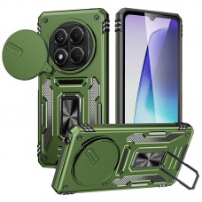 Ударостійкий чохол Camshield Army Ring для Xiaomi Redmi Note 15 Pro+ 5G / Poco M8 Pro 5G  Оливковий / Army Green - 00000085652_4