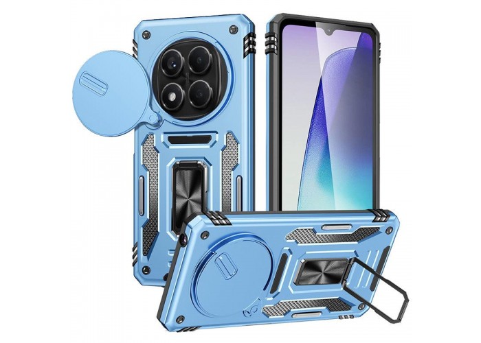 Ударостійкий чохол Camshield Army Ring для Xiaomi Redmi Note 15 Pro+ 5G / Poco M8 Pro 5G
