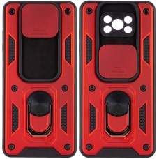 Ударостійкий чохол Camshield Serge Ring для Xiaomi Poco X3 NFC / Poco X3 Pro  Червоний - 00000047752_4