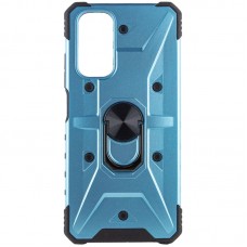 Ударостійкий чохол Pathfinder Ring для Xiaomi Redmi Note 11S / Note 11 (Global)  Блакитний / Light Blue - 00000057422_1