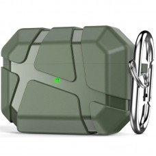 Ударостійкий футляр Titan Armor для навушників Airpods 3  Green - 00000085886_4