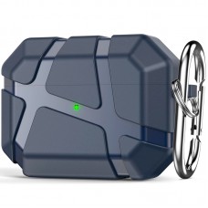 Ударостійкий футляр Titan Armor для навушників Airpods 3  Midnight Blue - 00000085886_2