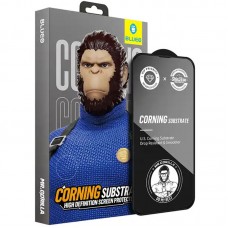 Захисне 2.5D скло Blueo Corning Gorilla Glass для Apple iPhone 14 Pro Max (6.7")  Чорний - 00000067768_1