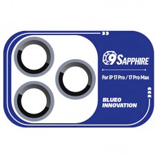 Захисне скло BlueO Sapphire на камеру для Apple iPhone 17 Pro / 17 Pro Max  Темно-синій / Dark Blue - 00000083578_2