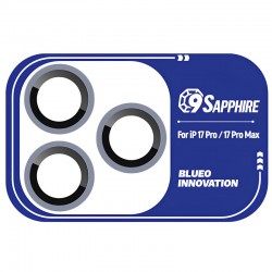 Захисне скло BlueO Sapphire на камеру для Apple iPhone 17 Pro / 17 Pro Max  Темно-синій / Dark Blue - 00000083578_2