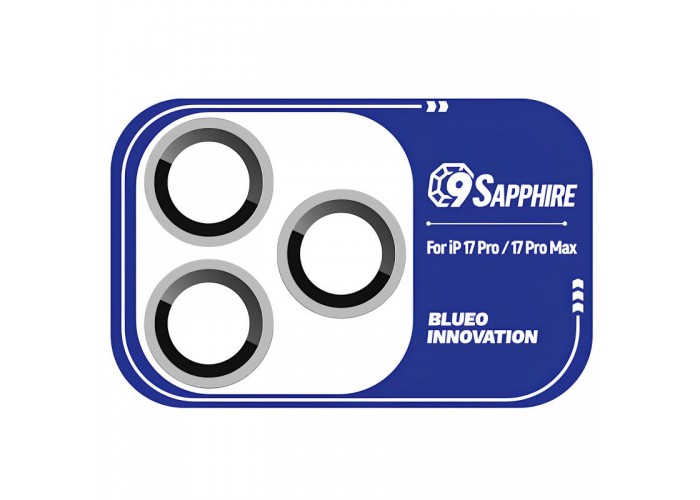 Захисне скло BlueO Sapphire на камеру для Apple iPhone 17 Pro / 17 Pro Max