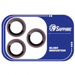 Захисне скло BlueO Sapphire на камеру для Apple iPhone 18 Pro / 18 Pro Max  Бордовий / Deep Cherry - 00000088296_4