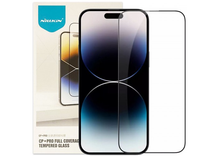 Захисне скло Nillkin (CP+PRO) для Apple iPhone 15 Pro Max (6.7