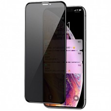 Захисне скло Privacy 5D (тех.пак) для Apple iPhone 11 / XR (6.1")  Чорний - 00000037193_1
